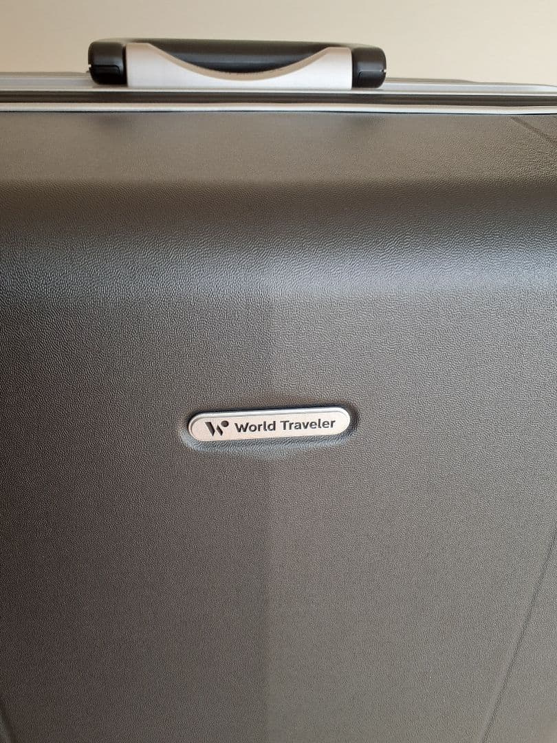 【美品】ワールドトラベラー ACE スーツケース ダークグレー