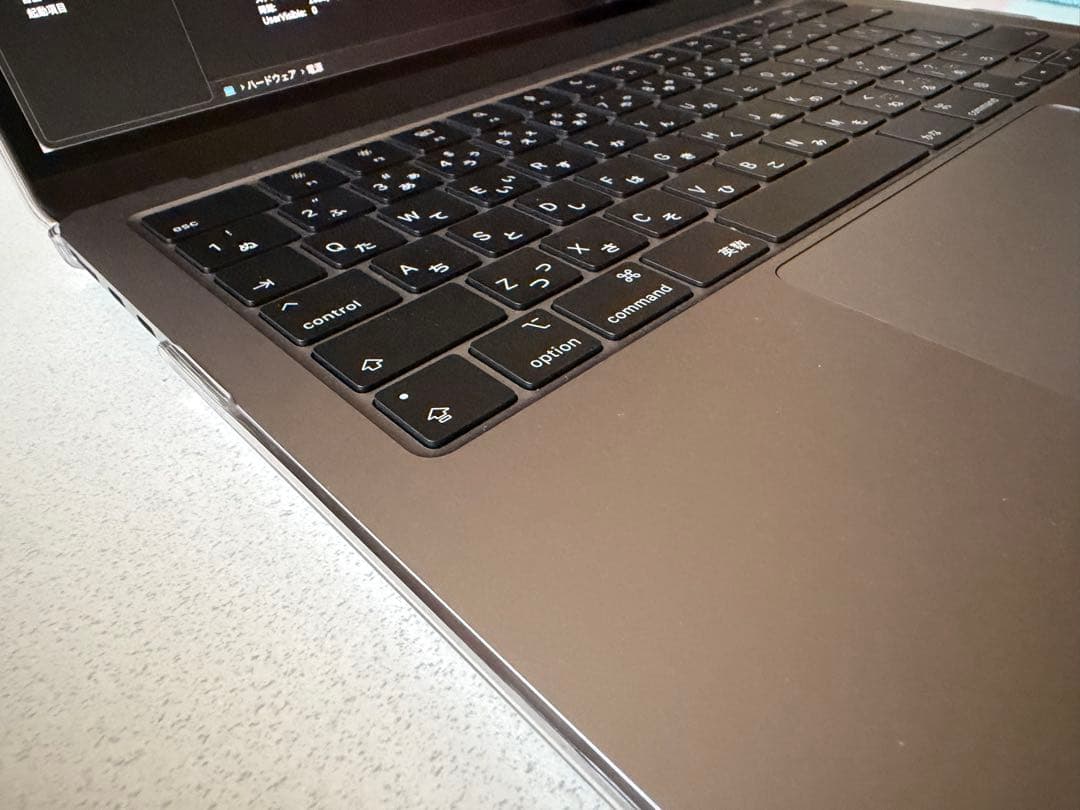 Apple MacBook Air 8GB256GB 2022スペースグレー美品