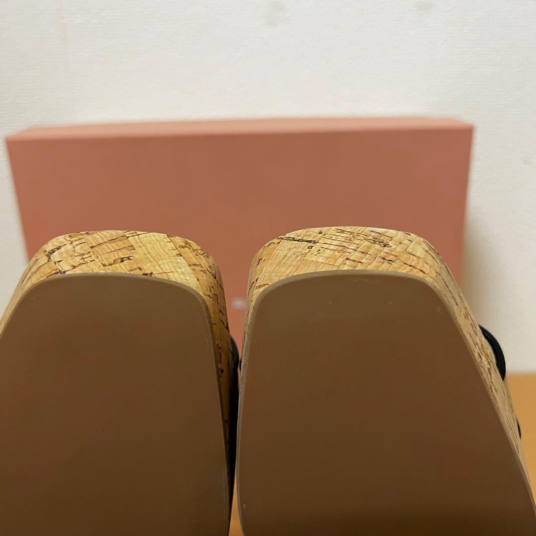 未使用✨ファビオルスコーニ ストラップサンダル コルクウェッジ イタリア製 38