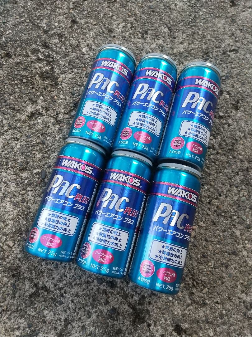 WAKO'S ワコーズ パワーエアコンプラス 25g 6本セット