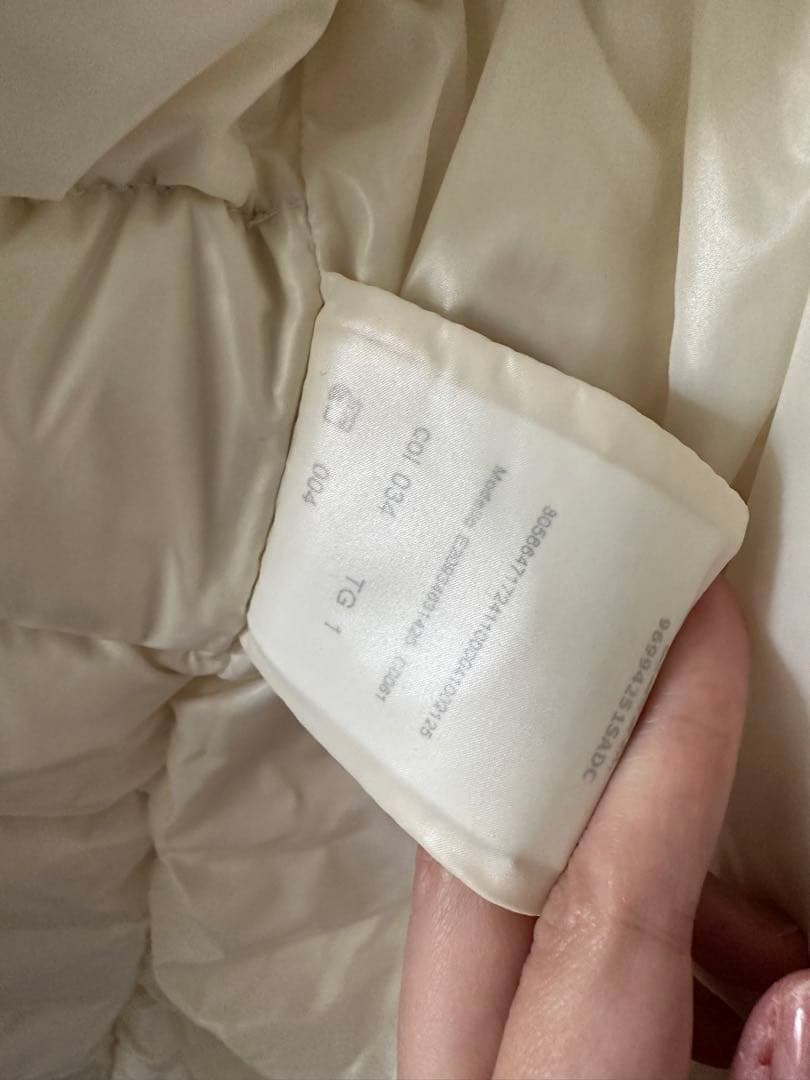 モンクレール　希少　国内正規品　リアルファー付きダウン