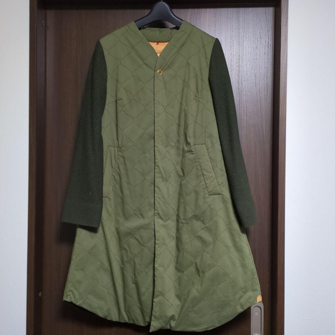 パラスパレス異素材ダウンコート