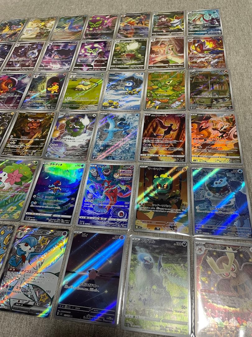 人気AR.SAR.SSR.伝説.幻ポケモンAR等　arまとめ42枚未使用品
