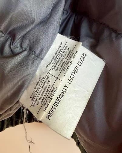 K*H様 80s エディーバウアー レザー ダウンジャケット L ブラック