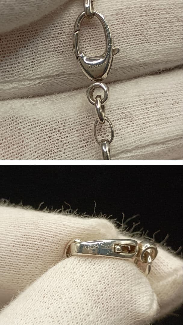 GUCCI あずきチェーン 3.5mm幅 55cm SILVER925