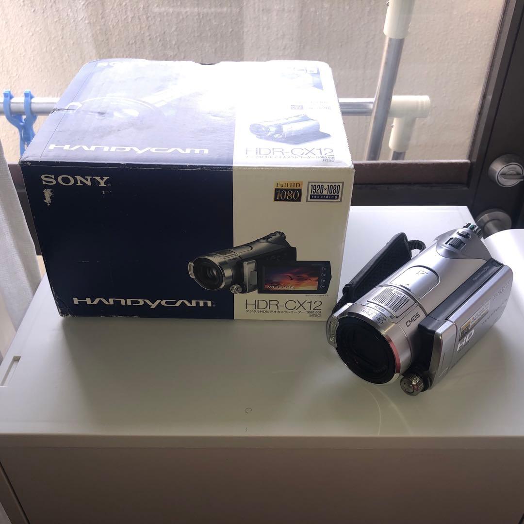 美品SONY Handycam HDR-CX12 ビデオカメラ