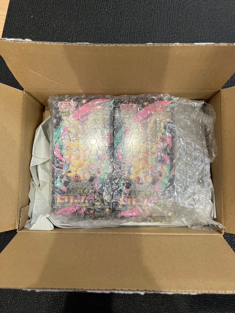 ポケモンカードゲーム MEGAドリームEX 新品未開封シュリンク付き　2箱