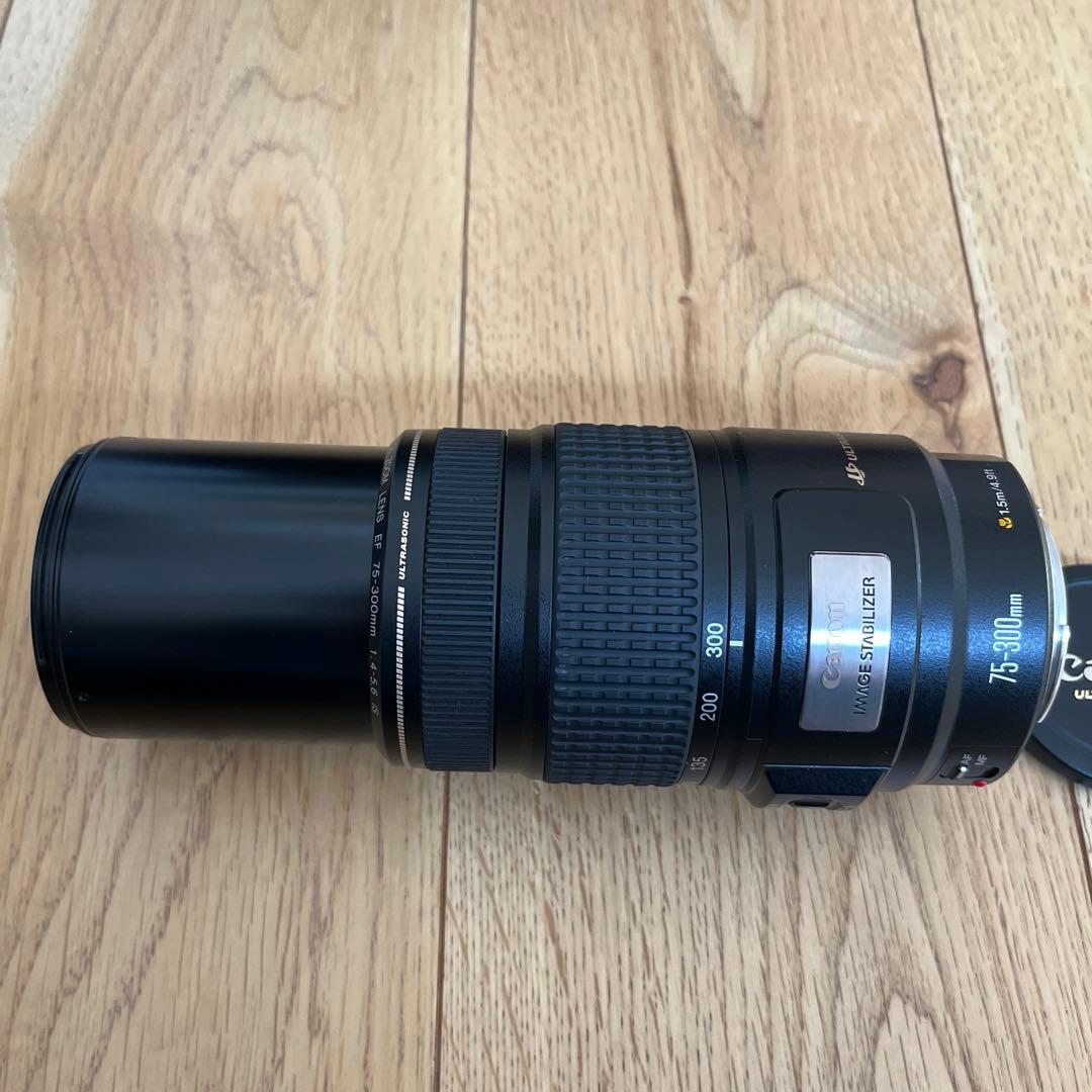 Canon EF 75-300mm f/4-5.6 IS レンズ