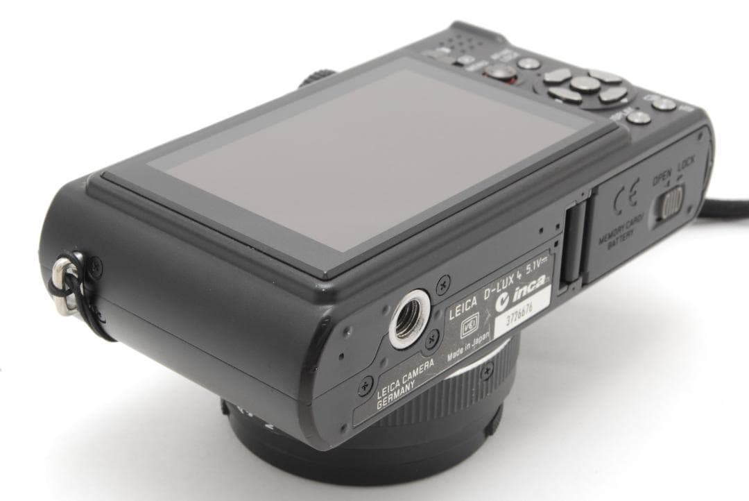 【ケース付き】 ライカ LEICA D-LUX4 ブラックデジカメ＃224