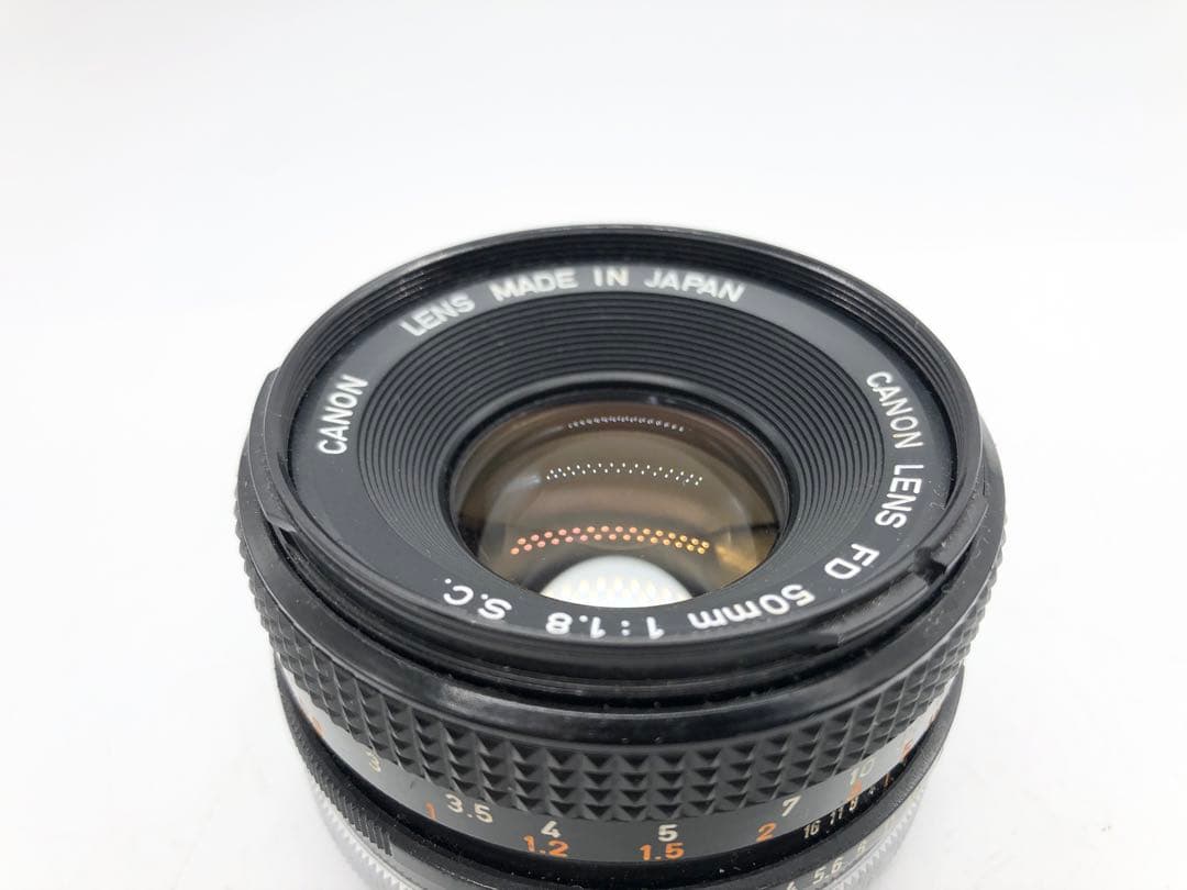 【完動品】Canon AE-1 + FD 50mm f1.8 動作確認済