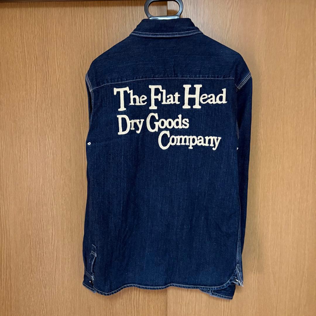 フラットヘッド　7010Wカスタムワークシャツ38