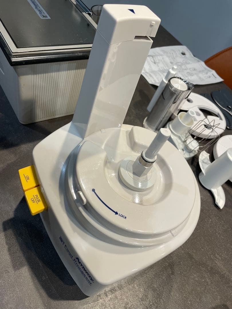 【使用数回】美品　Amway Food Processor ホワイト　アムウェイ
