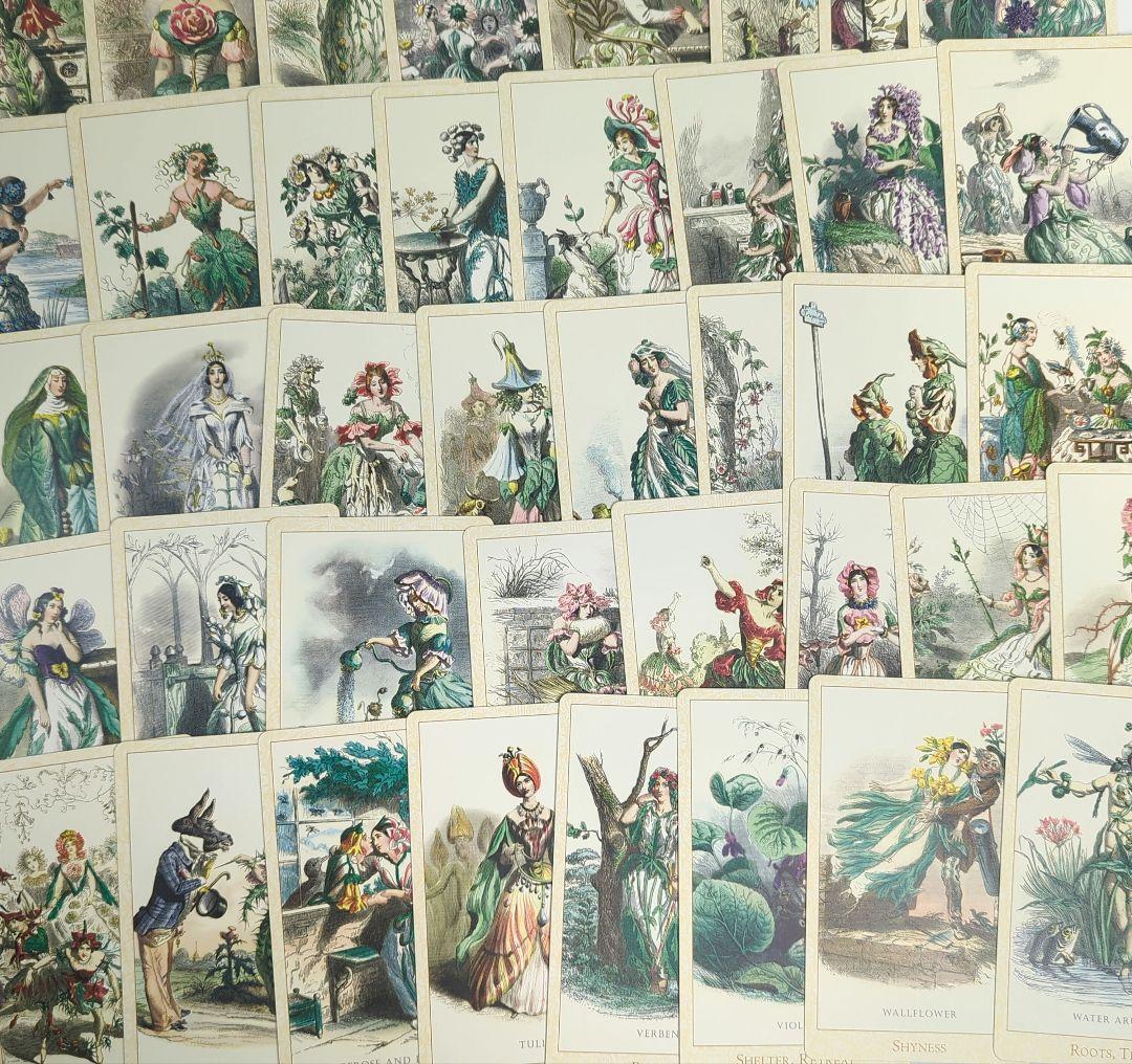 絶版　希少　ヴィクトリアン・フラワー　タロットカード　カレン・マホニー　未使用品