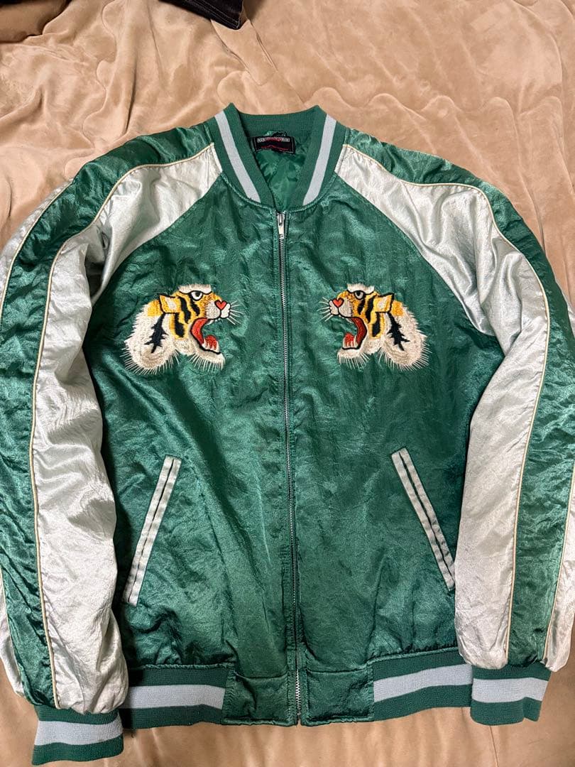 YOKOSUKA NEO SIXX 虎 日本限定スカジャン vintageサテン