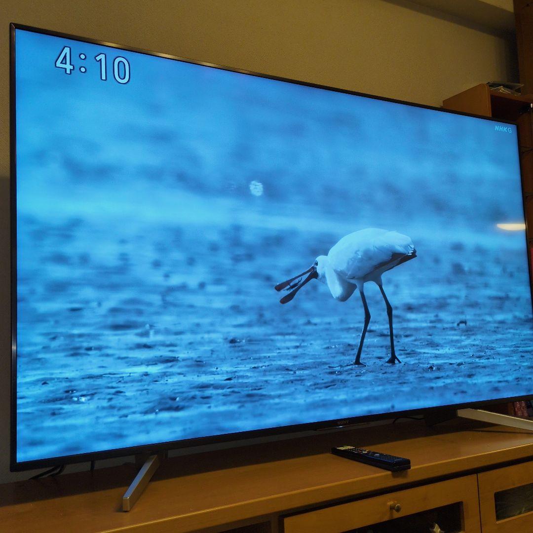 SONYブラビア　4K液晶テレビ　65型
