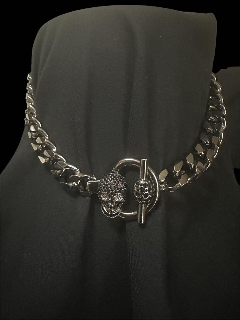 Philipp Plein スカル チェーンネックレス ユニセックス