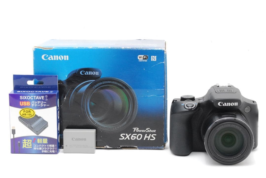 ✨極美品✨キャノン Powershot SX60 HS❤超高倍率ズーム搭載！