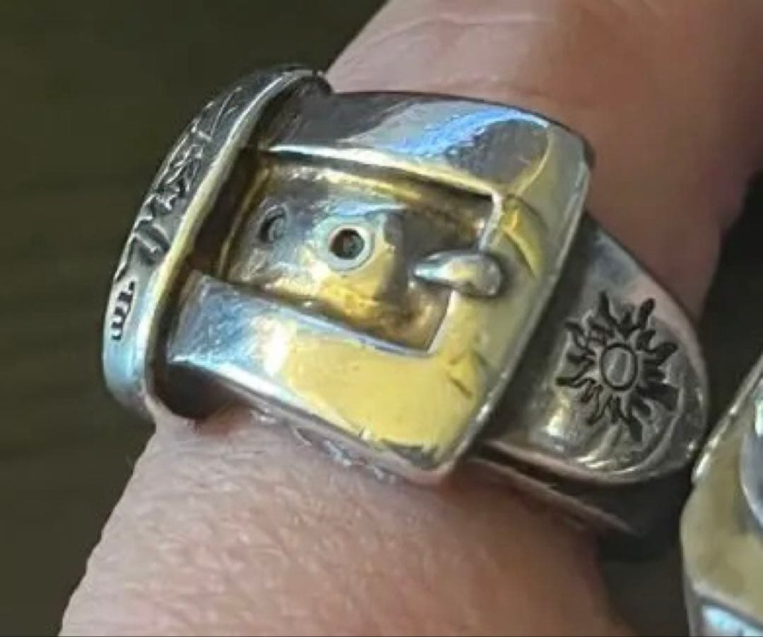 80s90s ビルウォールレザー　正規品　シルバー925製　リング