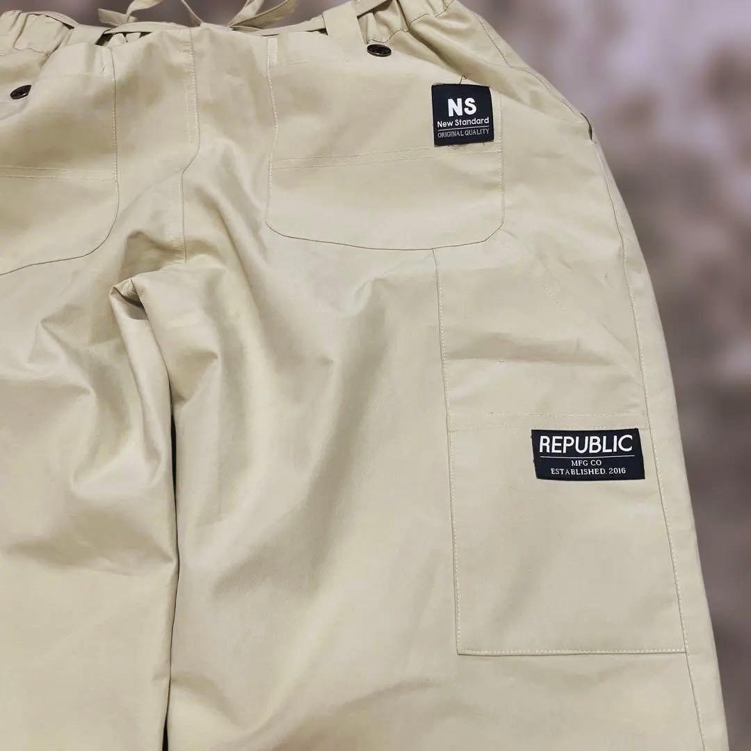 ど*ど様 23-24 モデル REPUBLIC＆CO スノボウェアセットアップ
