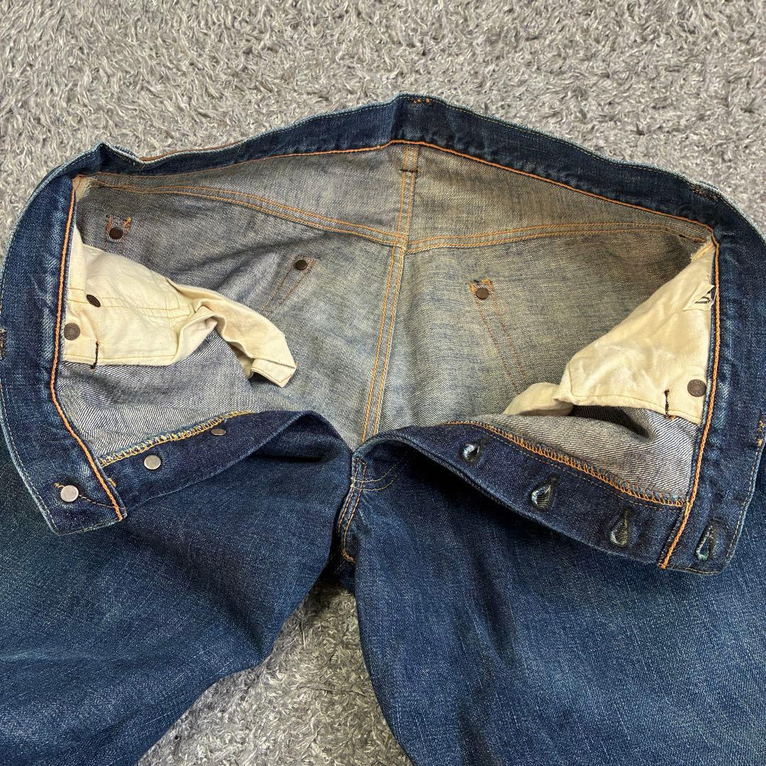 【希少サイズ】WAREHOUSE 1000XX DSB セルビッチデニム W40