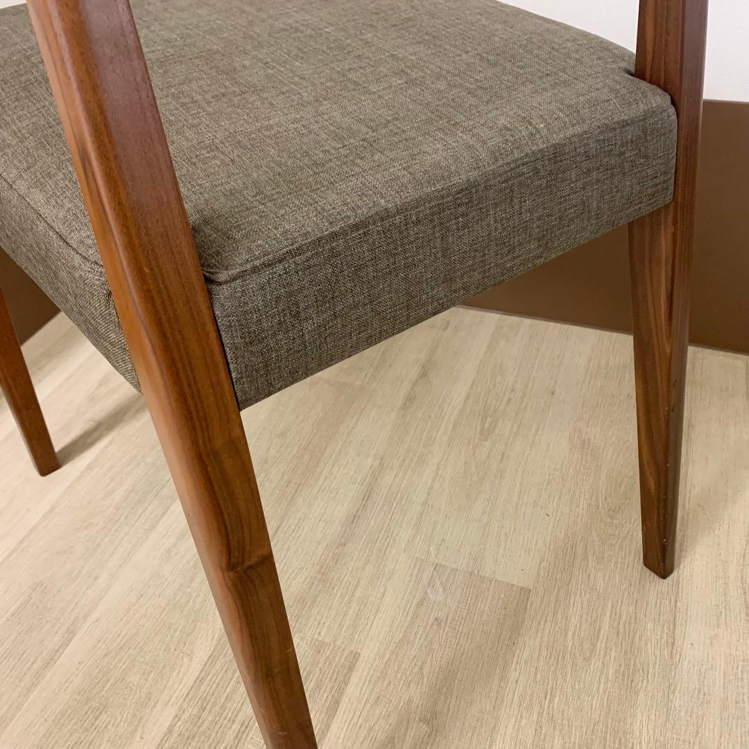 ②TIME&STYLE ウォールナット ダイニングチェア