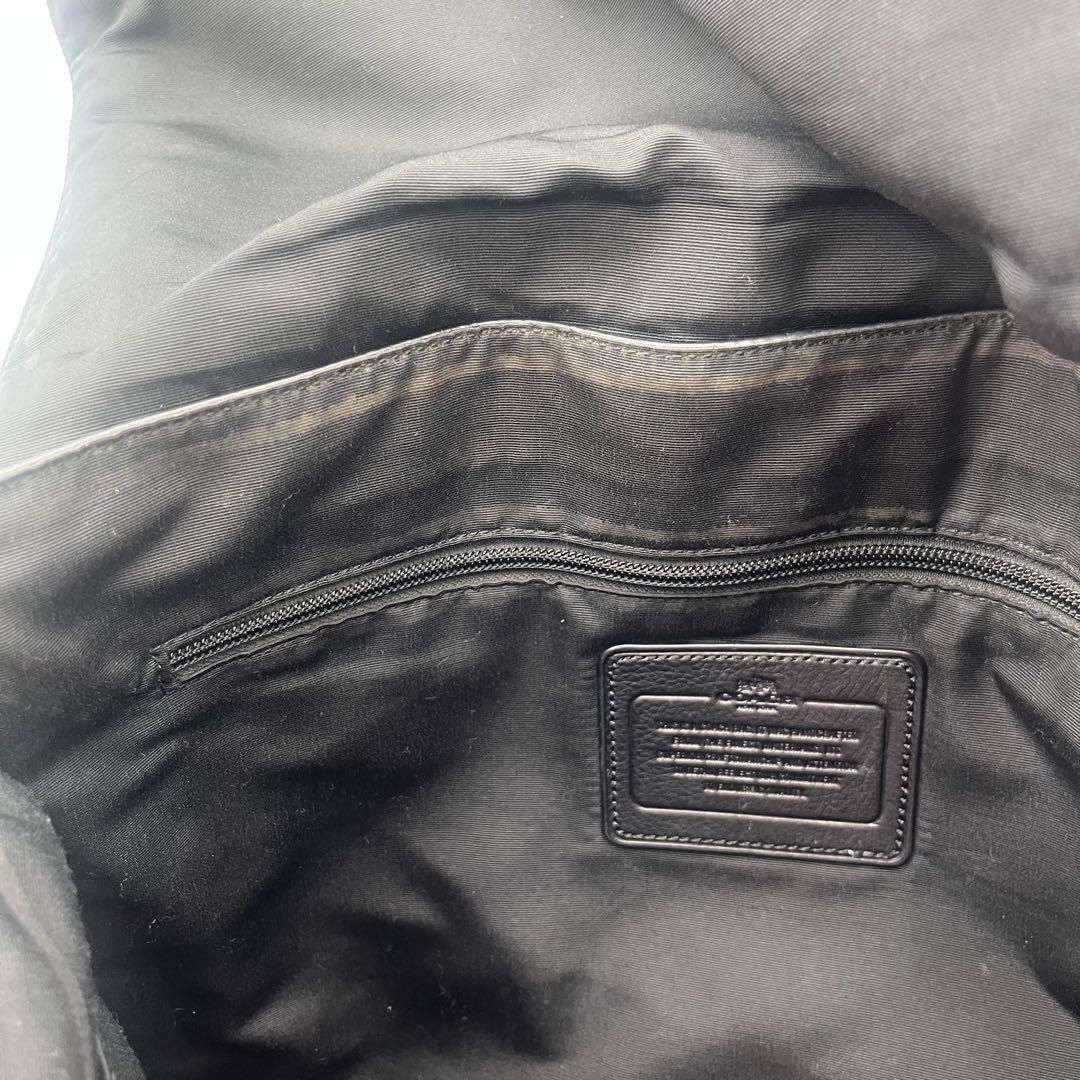 コーチ メンズ ショルダーバッグ チャールズ レザー スリム メッセンジャー