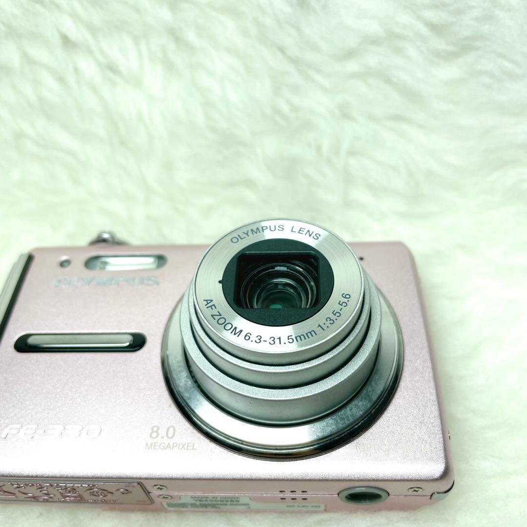 【人気色✨】OLYMPUS オリンパス FE-330 デジタルカメラ コンデジ