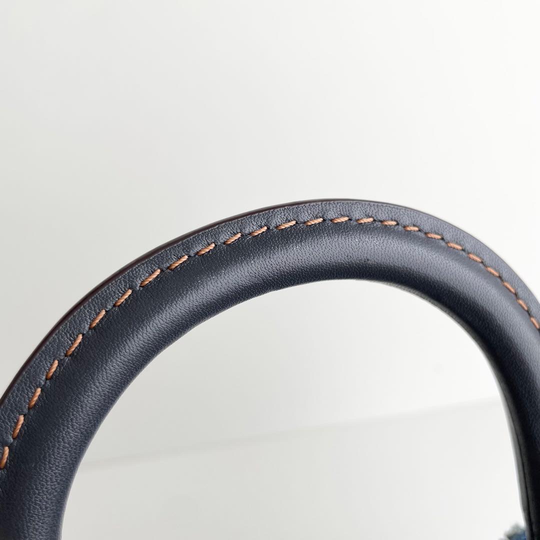 コーチ ローグ Rogue ティーローズ ハンドバッグ デニム 激レア 日本限定