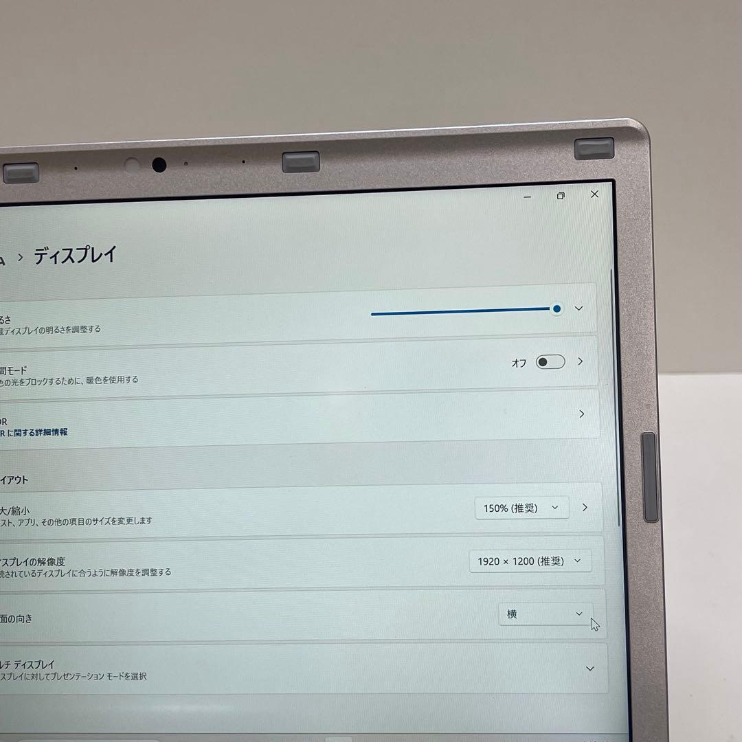 Panasonic Let's Note CFSZ6-2 i5 LTEモデル