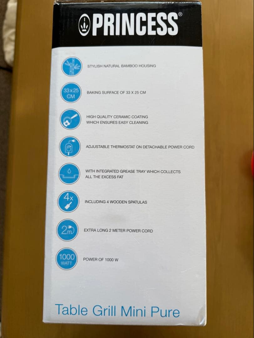 キッチン家電 PRINCESS Table Grill Mini Pure