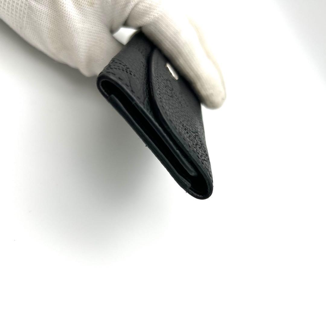 LOUIS VUITTON ヴィトン マヒナ 4連キーケース パンチング レザー