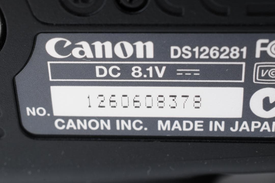 [美品] キャノン Canon EOS 60D ボディ ショット数 6785回