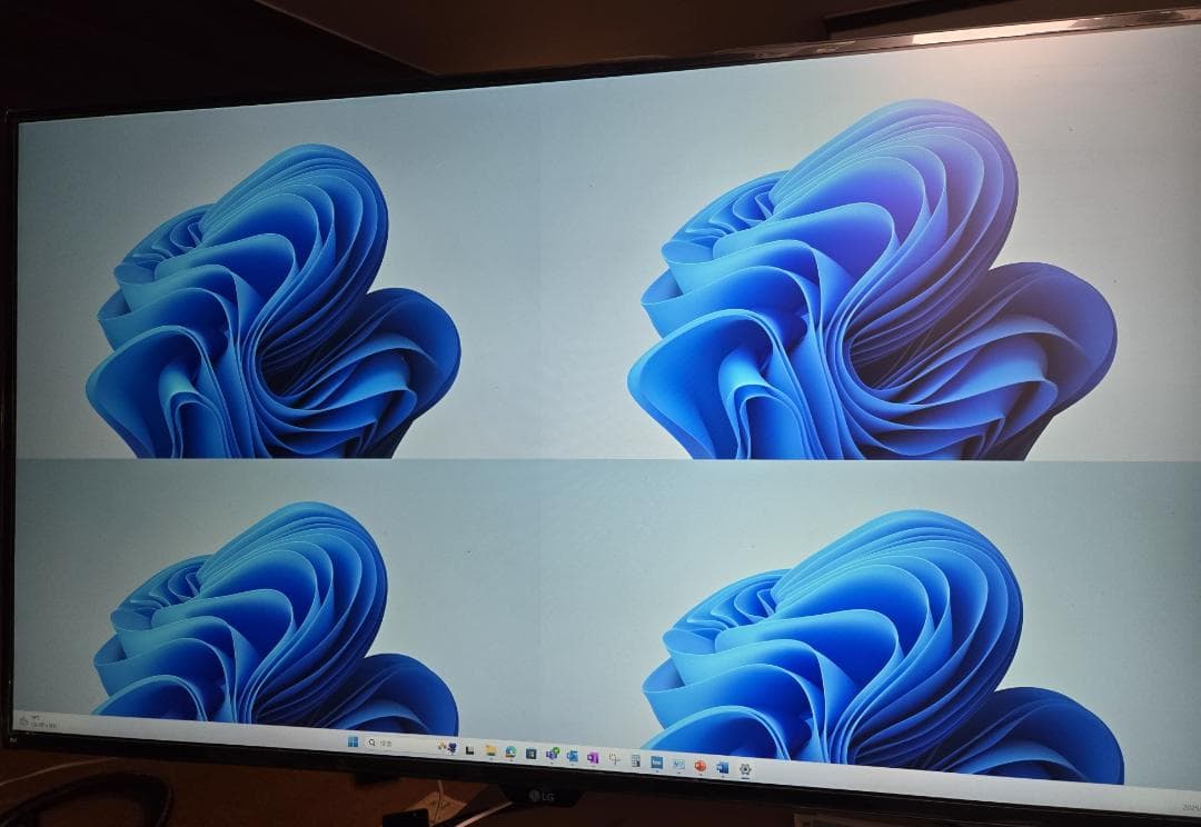 LG 4K モニター 42.5インチ