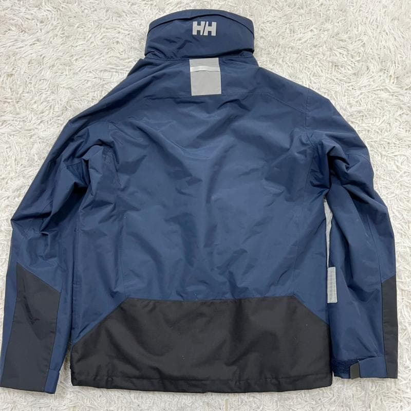 極美品 HELLY HANSEN オーシャンフレイジャケット ネイビー XL