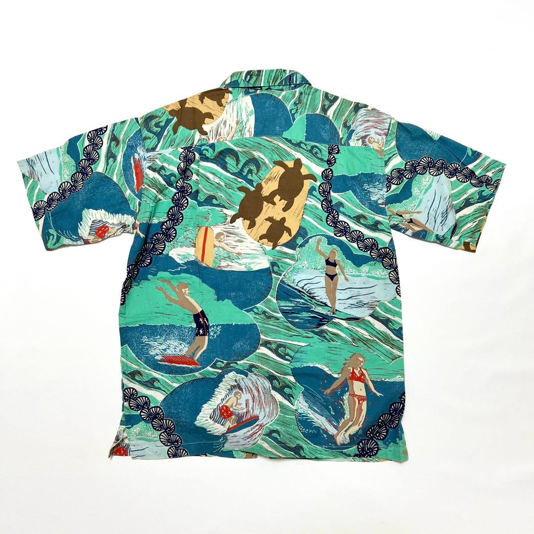 '08 patagonia パタゴニア パタロハ アロハシャツ 海亀｜S