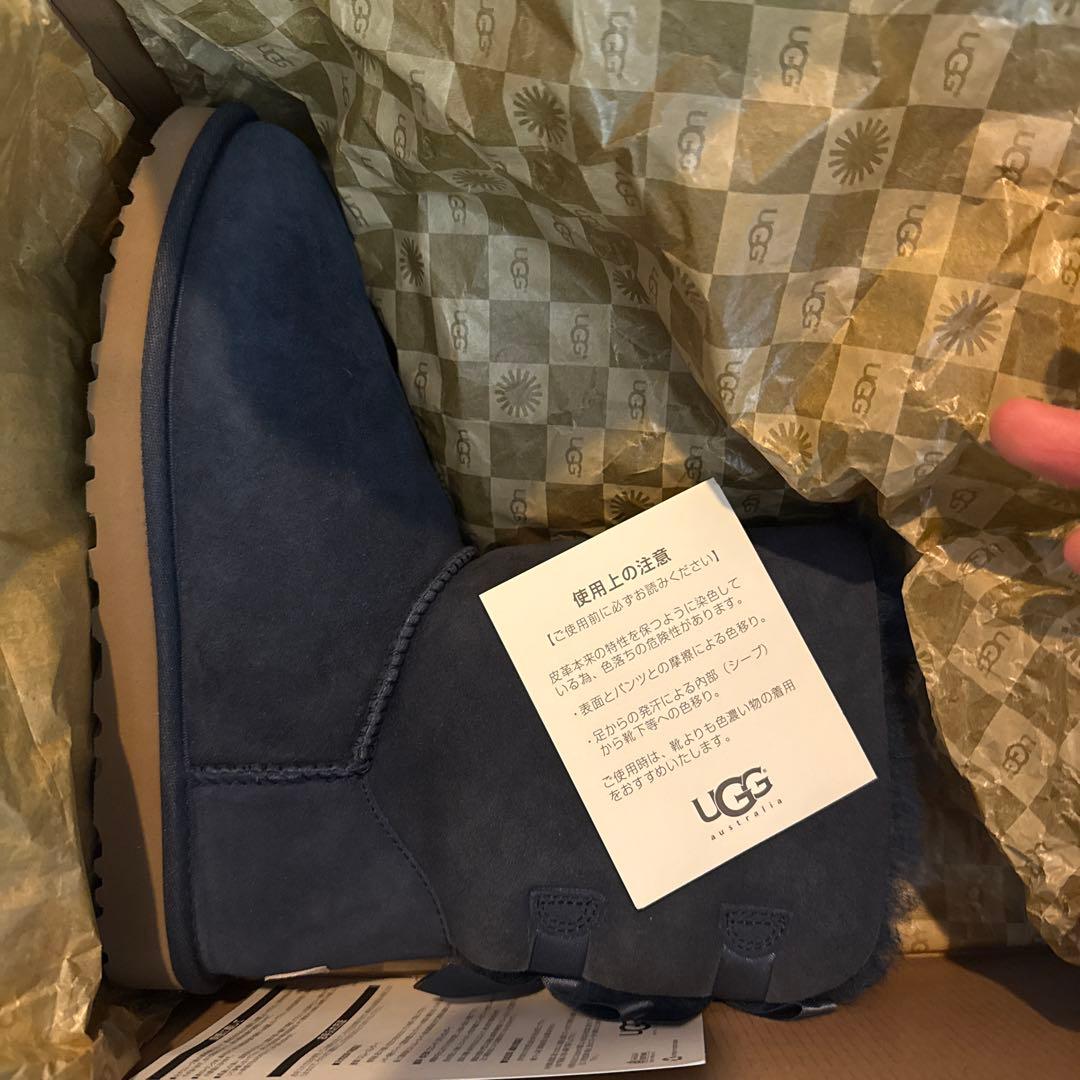 UGG “W BAILEY BOW” ムートンブーツ 25cm レディース