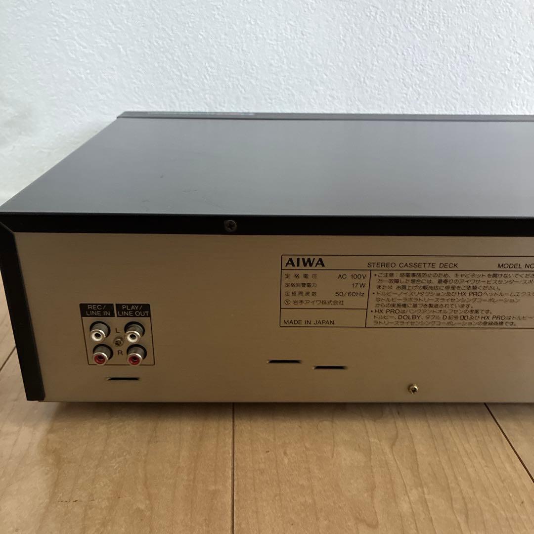 EXCELIA　XK-005　カセットデッキ　アイワ　エクセリア　リモコン付き