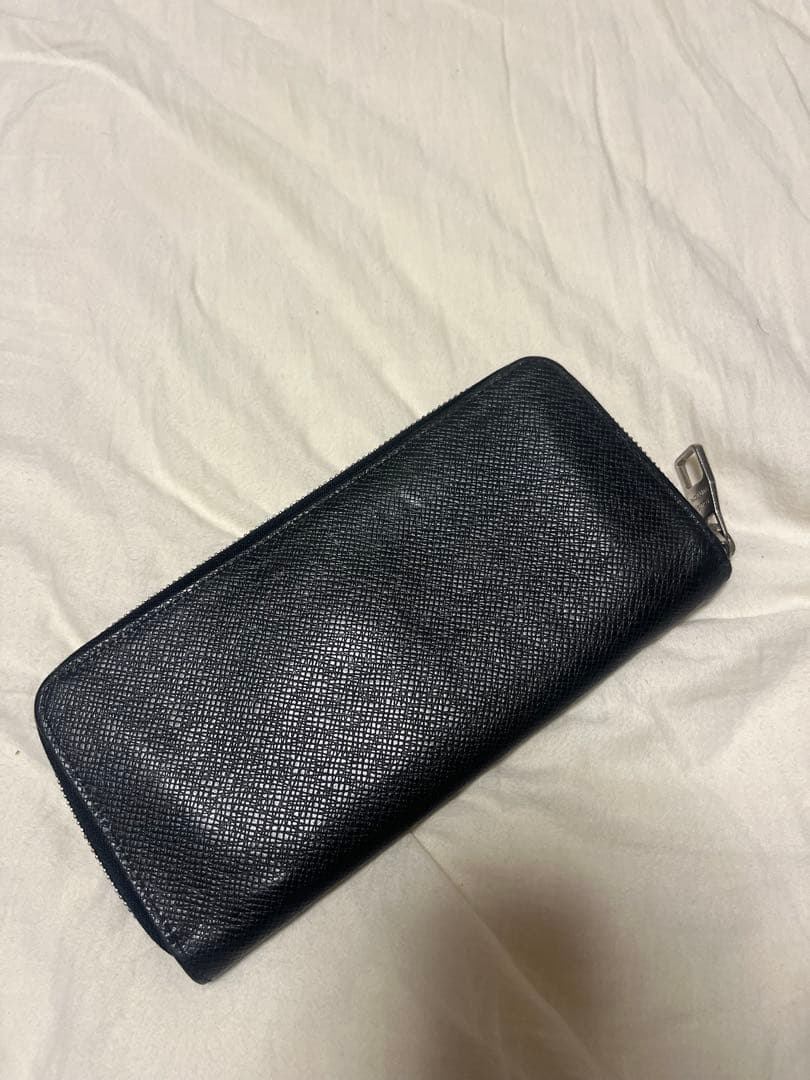 LOUIS VUITTON ブラック長財布　タイガ