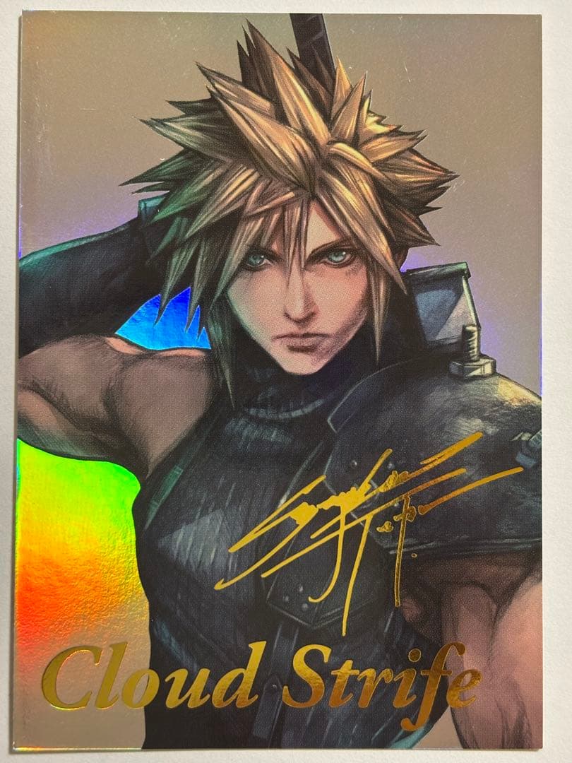 ファイナルファンタジーVII クラウド シークレット サインカード 1-102