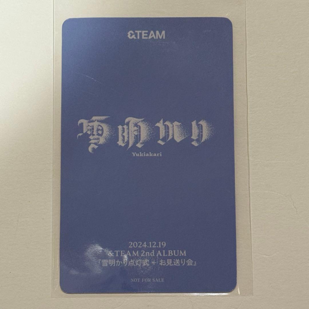 &TEAM 雪明かり 点灯式 ショーケース ショケ JO