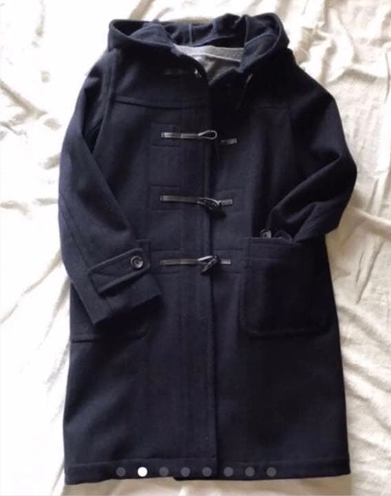 IENA ダッフルコート ネイビー