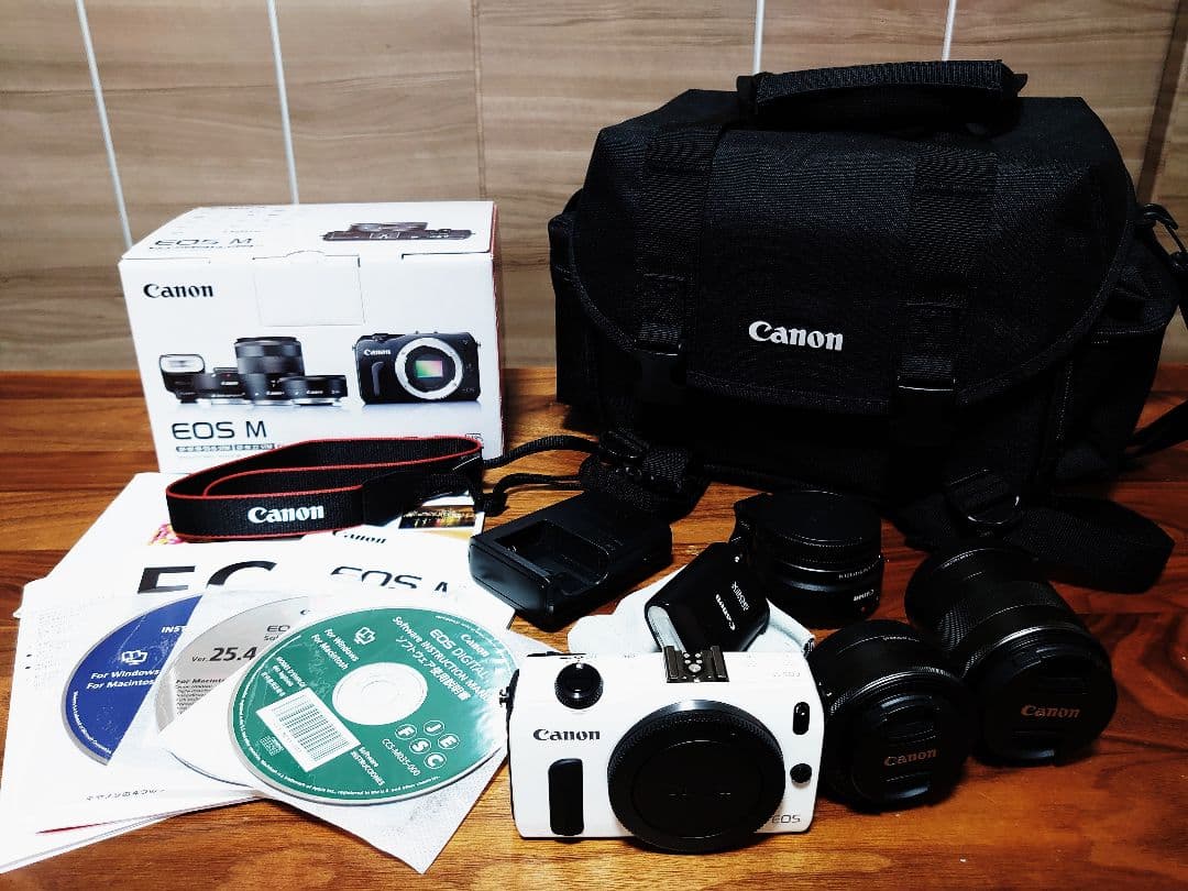 Canon EOS ダブルレンズキット ホワイト