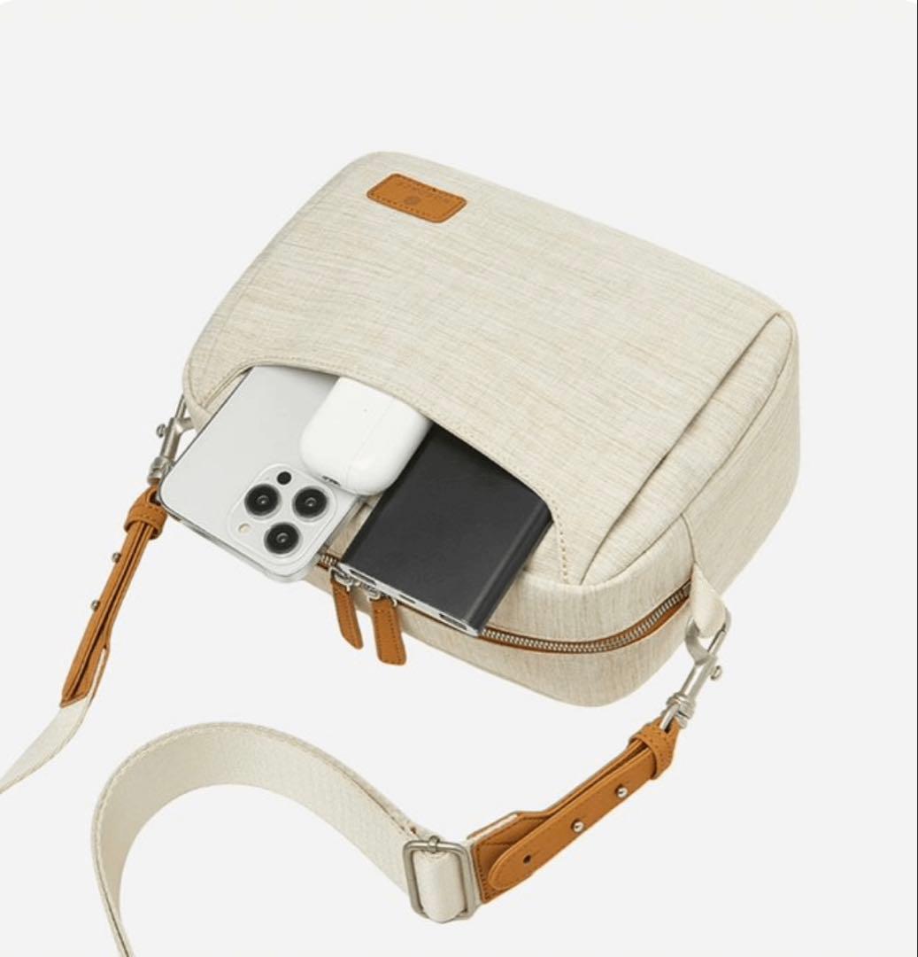 NORDACE オールブラック ボディバッグ