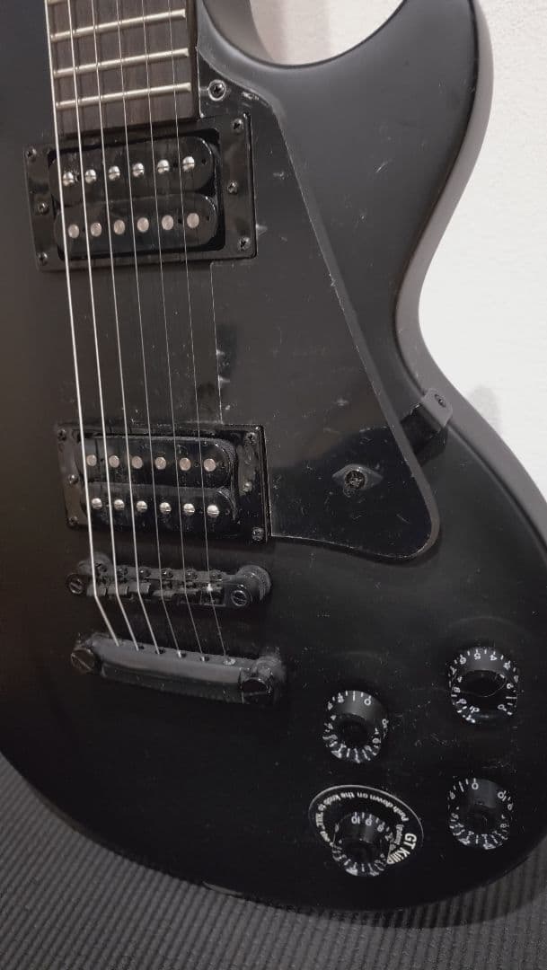 エピフォン　ギター　Goth Les Paul