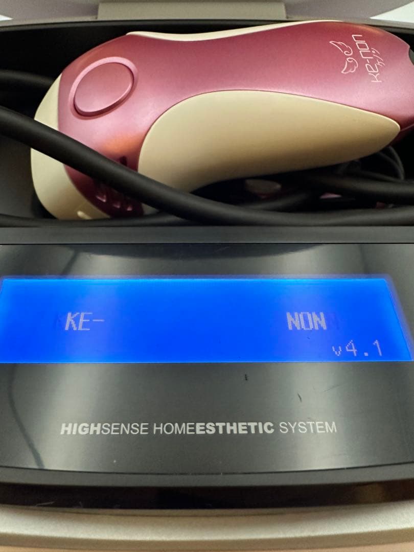 【残量98%超】ケノン Ver4.1 眉毛脱毛器付 カートリッジ2個 超美品