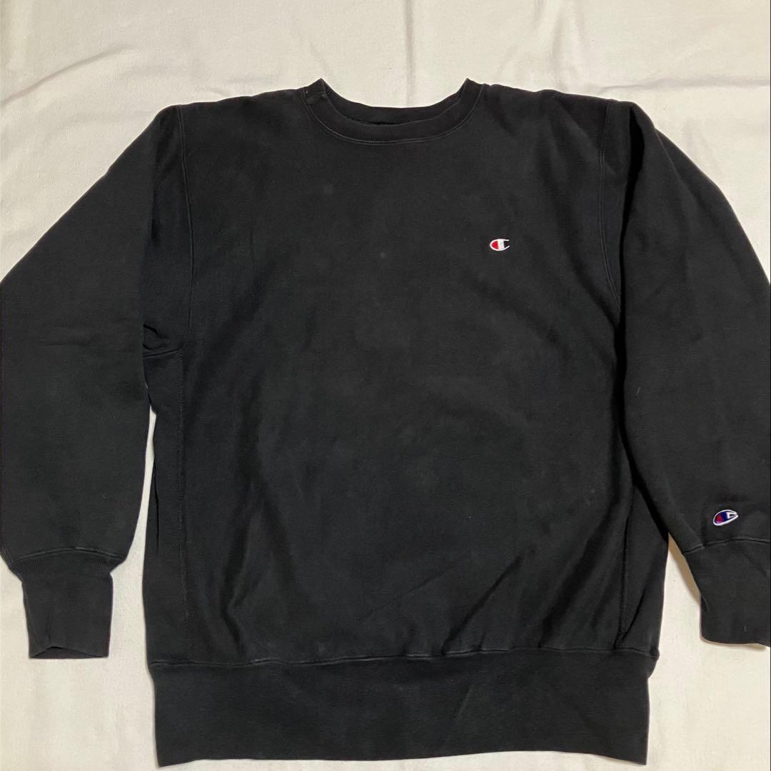 champion リバースウィーブ 90’s ブラック 黒 XLサイズ USA製