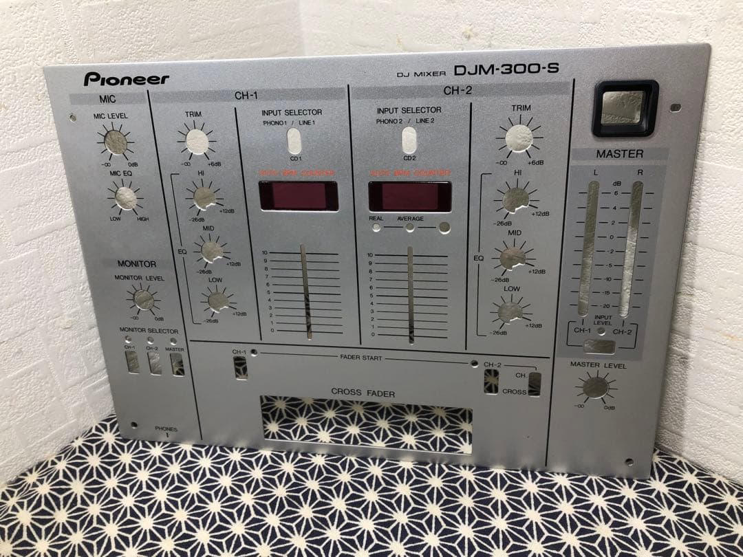pioneer dj パイオニア　DJM-300 銀 フェーダーメンテナンス