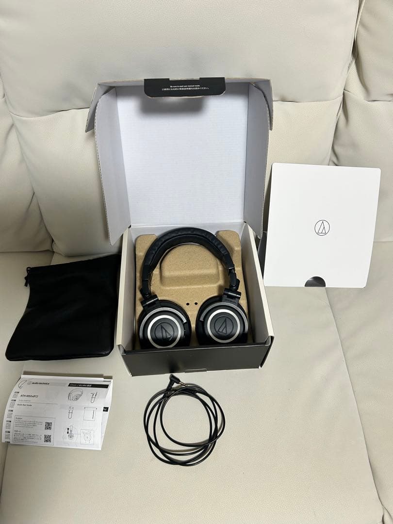 audio-technica ATH-M50xBT2ヘッドフォン 収納ポーチ付き