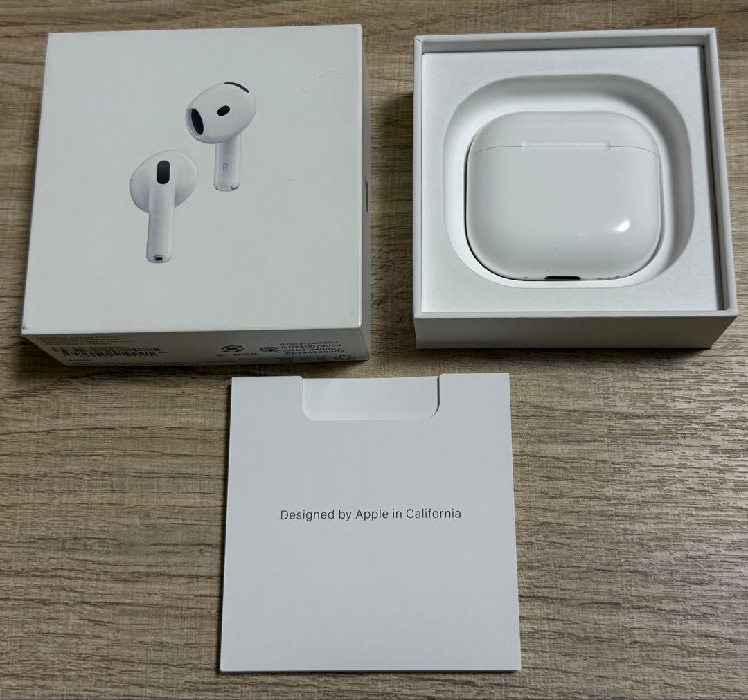 Apple AirPods 4 アクティブノイズキャンセリング