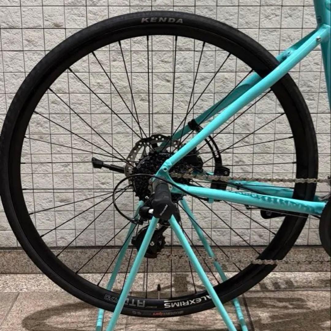 2023 Bianchi ビアンキROMA3 50サイズ チェレステ 軽量ペダル